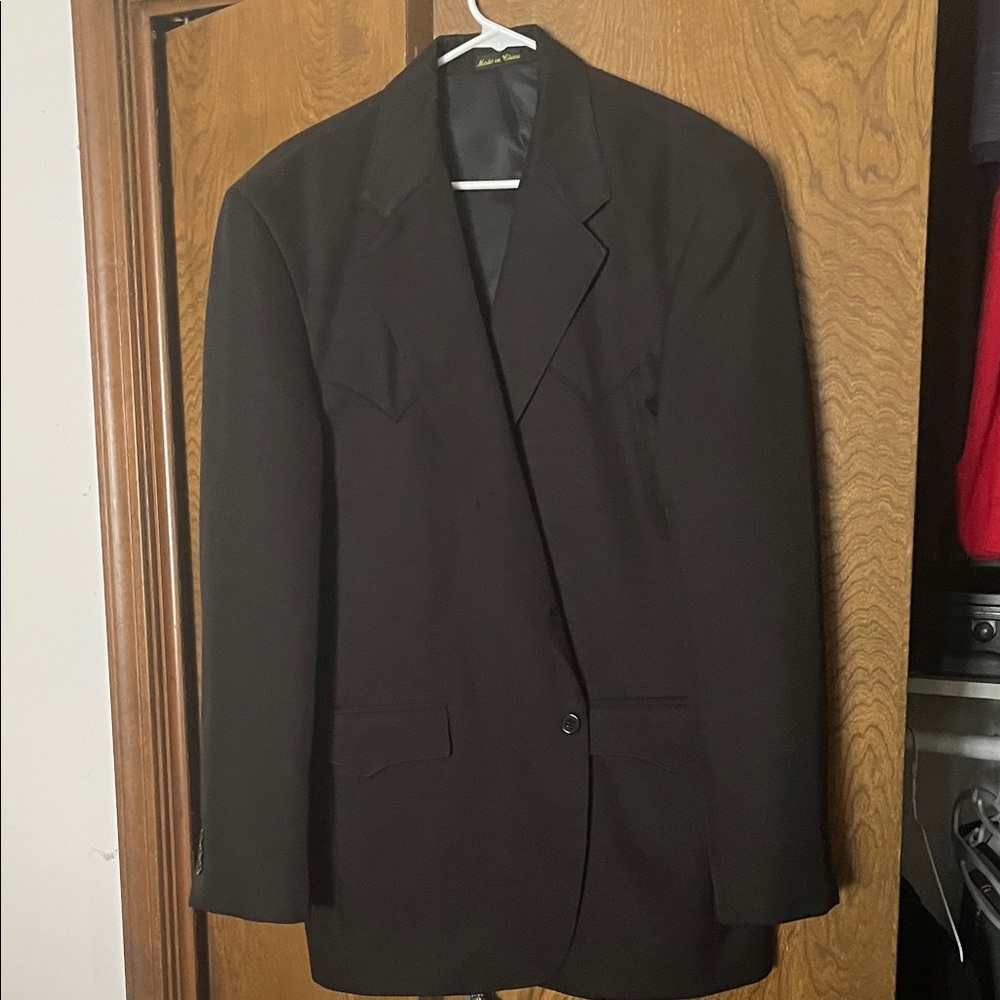 Classic Black Men's Blazer
